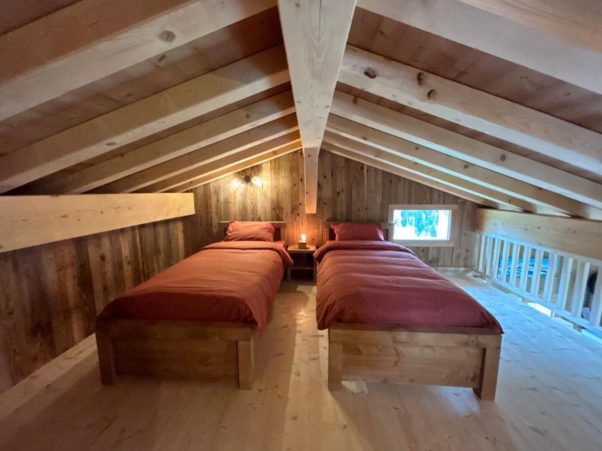 Chalet Du Champel Jacuzzi Saint-Gervais-les-Bains Ngoại thất bức ảnh
