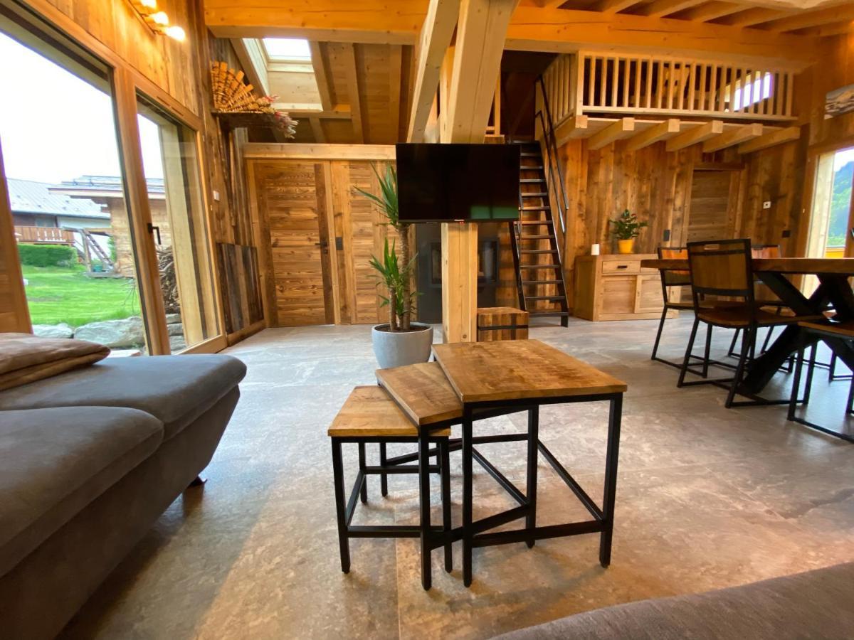 Chalet Du Champel Jacuzzi Saint-Gervais-les-Bains Ngoại thất bức ảnh