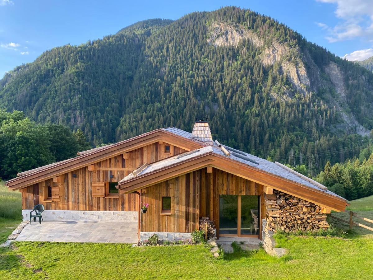 Chalet Du Champel Jacuzzi Saint-Gervais-les-Bains Ngoại thất bức ảnh