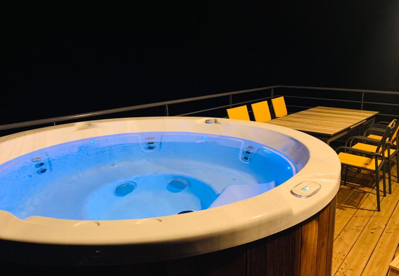Chalet Du Champel Jacuzzi Saint-Gervais-les-Bains Ngoại thất bức ảnh