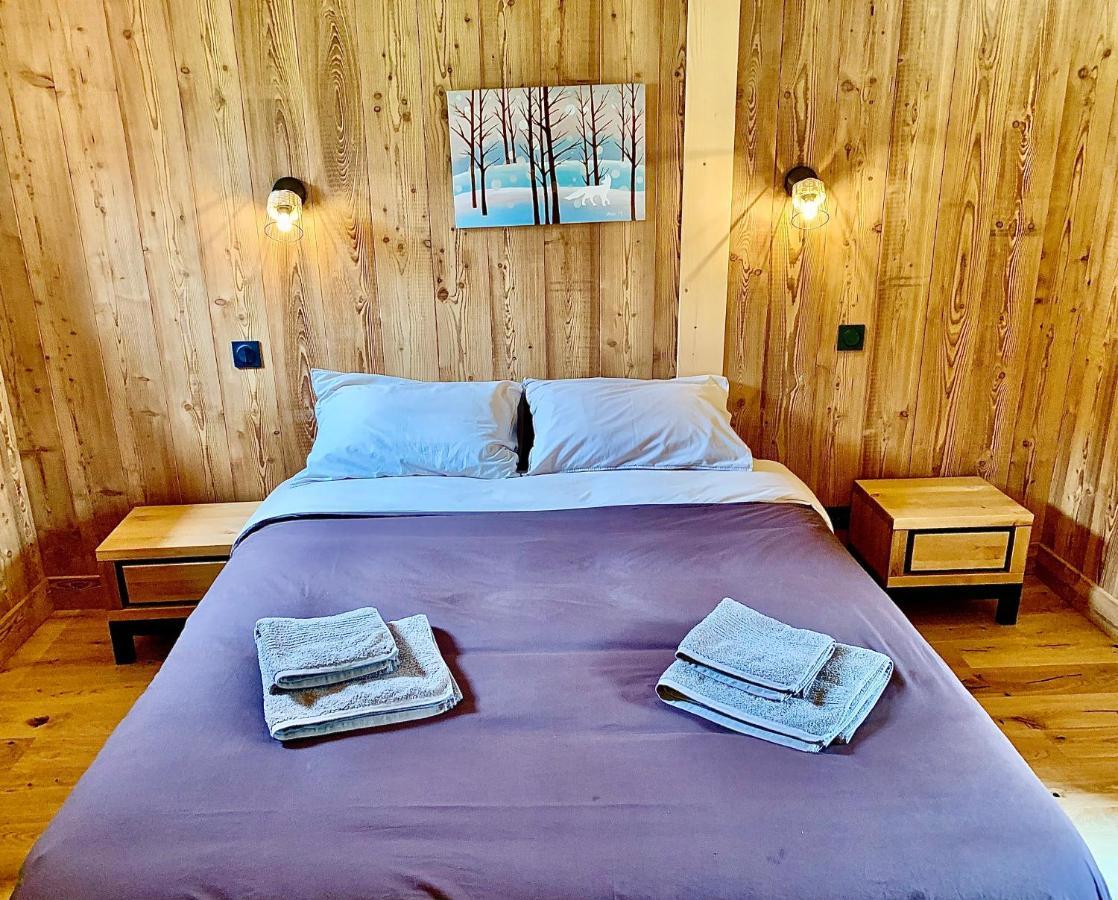 Chalet Du Champel Jacuzzi Saint-Gervais-les-Bains Ngoại thất bức ảnh