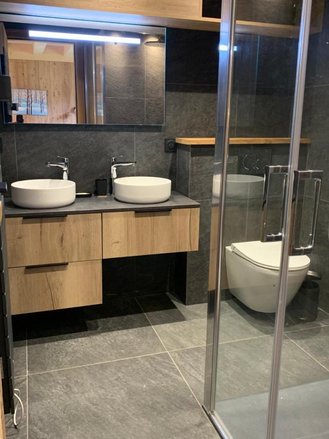 Chalet Du Champel Jacuzzi Saint-Gervais-les-Bains Ngoại thất bức ảnh