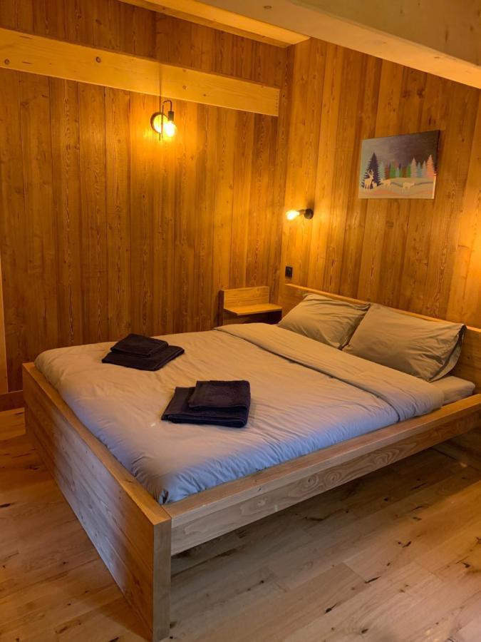 Chalet Du Champel Jacuzzi Saint-Gervais-les-Bains Ngoại thất bức ảnh