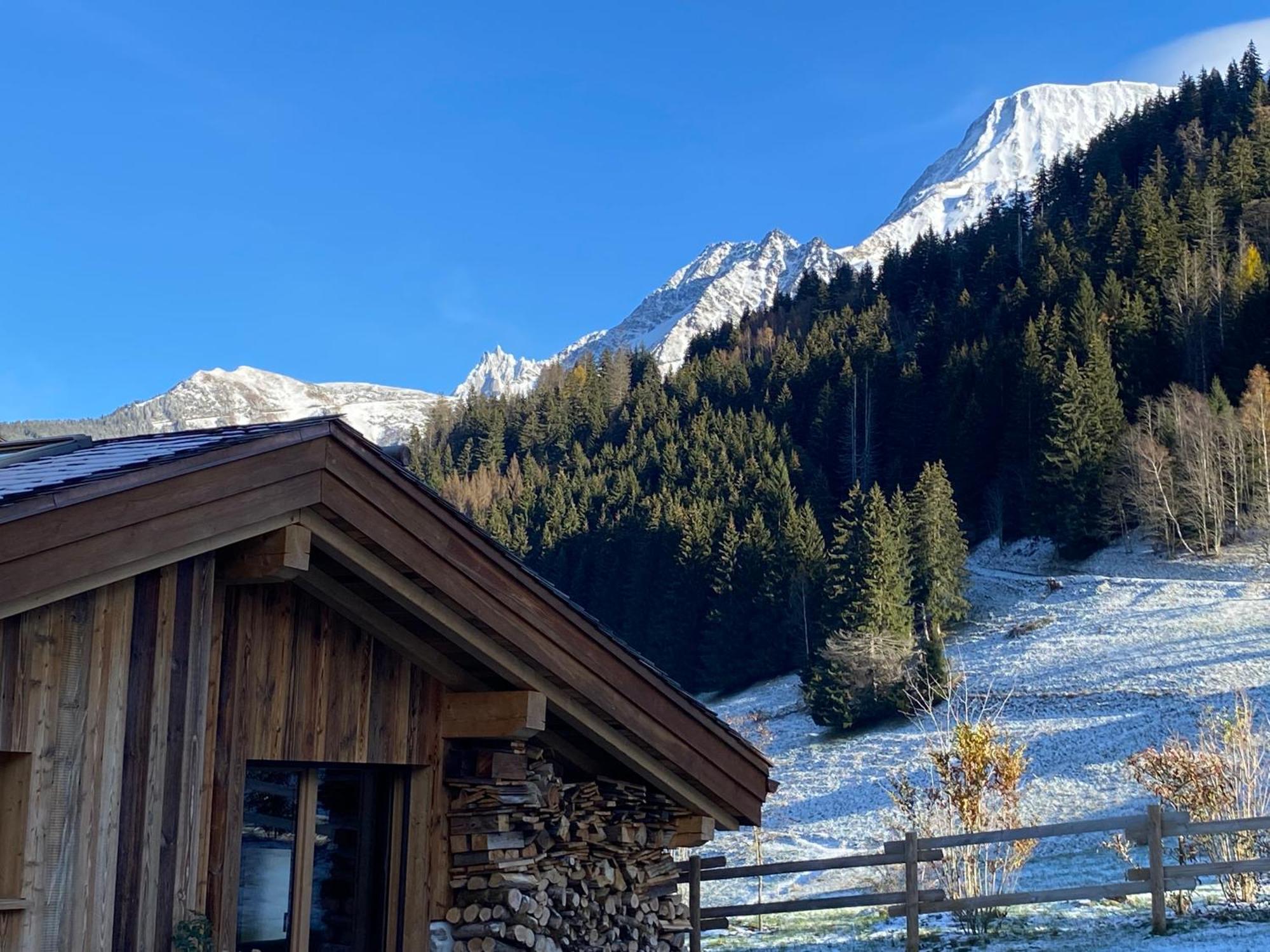 Chalet Du Champel Jacuzzi Saint-Gervais-les-Bains Ngoại thất bức ảnh